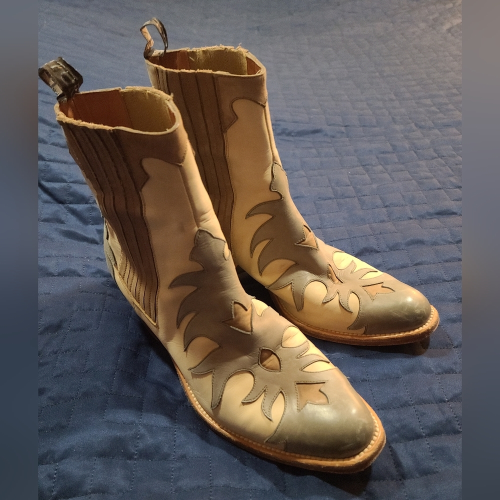 Sartore tri-color "Texan" boots